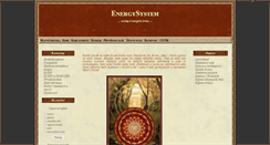 Desktop Screenshot of energysystem.cz