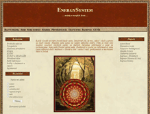 Tablet Screenshot of energysystem.cz